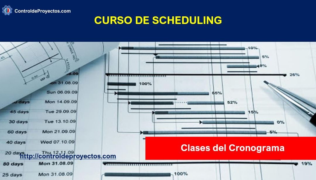 Clases de cronogramas